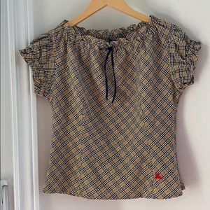 London Blue Label short sleeve blouse